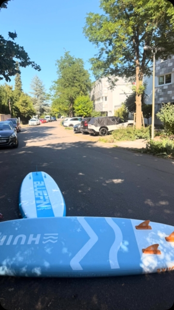 Manche sundowner kann man nicht besser machen. ☺️☀️🏄‍♀️ #abend #sup #autorinnenleben #lucindeswelt